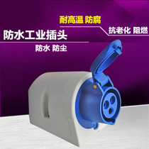 Shangfeng SFN-113 SFN-123 waterproof industrial socket 16A32A 3-pin mount socket connector