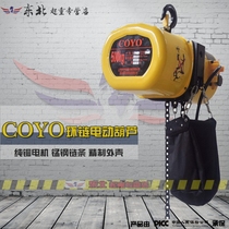 COYO German ring chain electric gourd fixed running electric gourd 220V chain lifter