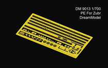 Dream Model DM9014 1 700 Bison Air Cushion Landing Craft PE Modification with Dream Model DM70006