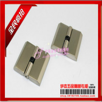 yjie ijie brand public places bathroom partition hardware accessories zinc alloy automatic return hinge