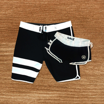 Seaside vacation couple quick-drying beach pants mens loose sports shorts trendy womens large size black casual pants swimming trunks summer