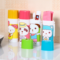 Creative animal cute travel portable toothbrush box anti-bacterial toothbrush tube toothbrush box set
