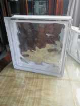 Imported cloud pattern hollow glass brick 300*300*98 maximum specification glass brick background partition wall