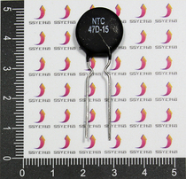 The thermal resistor NTC47D-15 is full of the