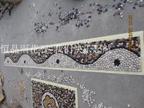Custom-made Yuhua Stone Pebble Mosaic Fitness Trail Net Mat Garden Road Park Stone Road Colorful Stone