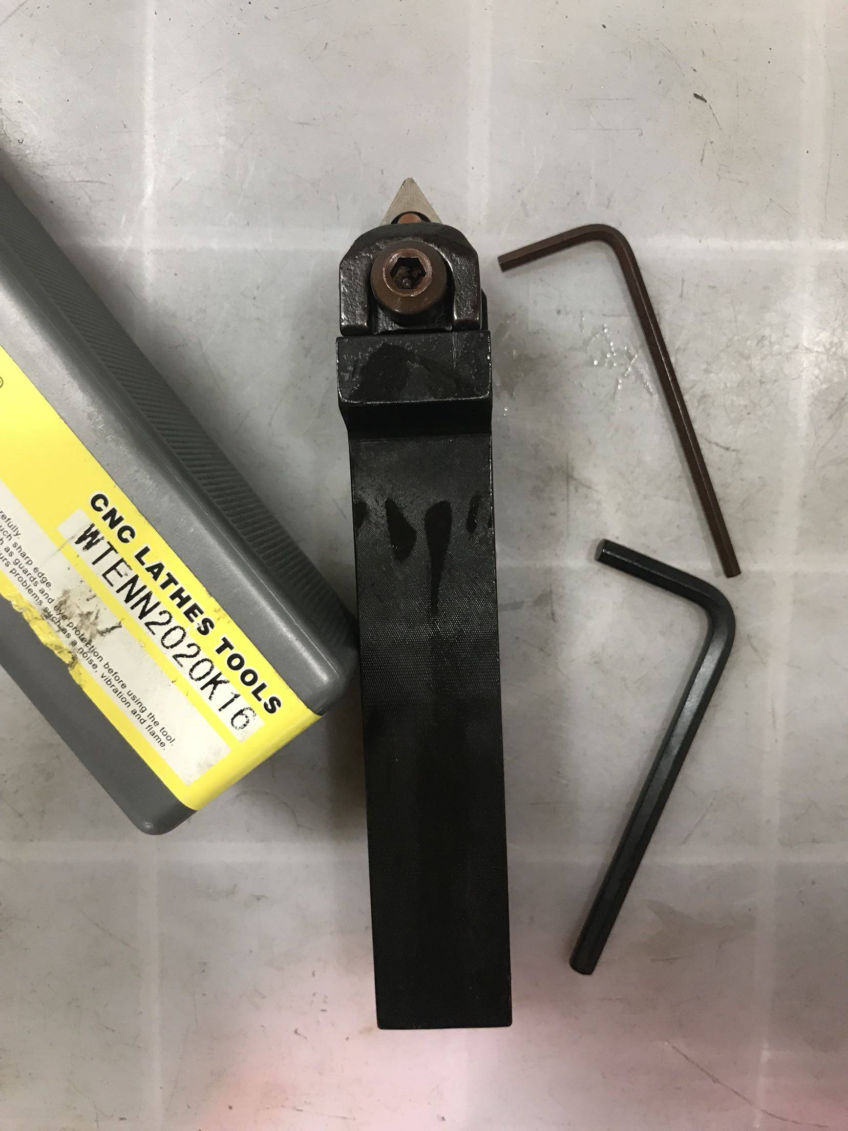 Triangle blade Middle-mounted blade tool holder 20 square large screw