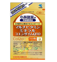 Japan Kyohashi pharmaceutical compound vitamin mineral Coenzyme Q10 120 tablets 30 days