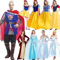 Halloween costume female cosplay vampire snow white princess dress female Witch Queen masquerade dress