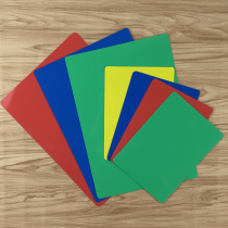 1 piece of A4 liner plate 32K student writing pad A5 plastic rewritten paper liner plate office finance anti-rewritten writing tablet