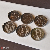 (Incense seal collection) pure copper handmade fragrant seal incense agarwood powder incense fragrance incense fragrant way utensils