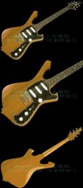Custom Wood color Ibanezs-FRM100GB-TR Paul Electric Guitar