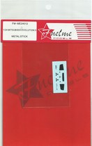 fuelme model metal water paste 1 24 MITSUBISHI EVOLUTION X ME24012