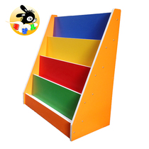 Fireproof board Kindergarten bookshelf storage rack Indoor locker Childrens shoe rack Toy finishing cabinet storage box