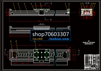 AC permanent magnet linear motor and its servo control system design with CAD drawing description