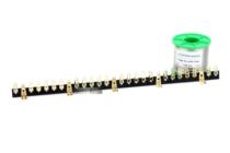 Jantzen-audio Gold plated shelf strip welding terminal strip 28-bit bile machine crossover shelf welding