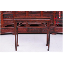 Redwood furniture Laos red sour branch table piano table solid wood antique mahogany table Red sour branch table