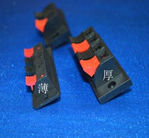 LED aging test switch experiment 2-position 4-position crimping clamp black red terminal socket quick connection terminal light accessories