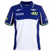 Yamaha top Rossi MOTO-GP motorcycle fashion casual pure cotton short-sleeved T-shirt POLO shirt