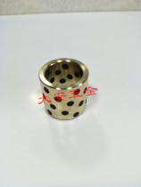 Spot JDB graphite self-lubricating high force brass sleeve Oil bearing Oil-free bush inner diameter 30 35 40