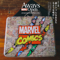 American Comic Hero American Captain Thunder God Steel Man Iron Box Containing Box sheet Cigarette Box