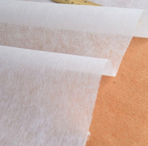 Single-sided adhesive paper lining non-woven fabric adhesive lining hand embroidery poke embroidered fabric back with fabric tribe