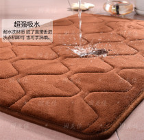 Simple thickened slow rebound floor mat Absorbent floor mat Bathroom non-slip mat Doormat floor mat Carpet floor mat