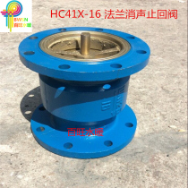 HC41X-16 flange one-way check valve vertical clip muffler check valve water pipe check valve