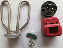 Brand new anti-dry burning electric kettle stainless steel heating tube heating core temperature control socket 1500W full set wholesale price