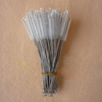 Stainless steel spiral soft wool suction tube brush tube brush does not hurt straw all straws bottle water cup available