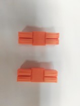 DC orange two-position quick-connect terminal plug LED American standard downlight special terminal UL certification OJ-606