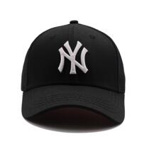 ny hat female summer autumn cap baseball cap male Korean Tide Street hip hop student leisure wild pure black and white