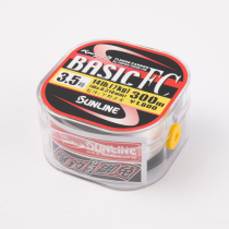 Luya line Sub-line Imported carbon line SUNLINE Mulberry fish line BASICFC300M main line rock fishing carbon line