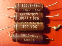 American GOOD-ALL 0 400V 0047UF 4700P 472K Fever axial capacitive special price