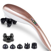 Computer version of kneading automatic electric massage stick massage hammer dolphin massager cervical vertebra massager