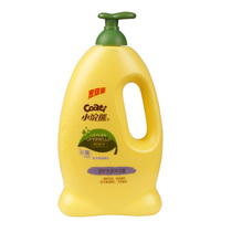 Little Raccoon childrens shower gel Baby baby shampoo 2-in-1 family pack Bath liquid milk moisturizing