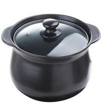 3 liters split electric pottery stove with soup hot pot stew pot special pot ceramic stew pot ceramic saucer casserole cooking porridge soup