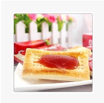 South Korea imported Haitai Strawberry Pie Strawberry Sauce Crisp Nutritious Delicious 192g