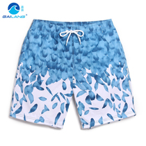 Gailang couple beach pants mens and womens quick-drying large size loose shorts seaside vacation casual five-point pants swimming trunks