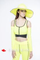 Bend mommy Taiwan purchase-after sunscreen ruffle petal cap