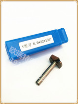 Imported chamfering knife 6*22*150 degree chamfering knife V-shaped knife Chamfering knife Fixture accessories Fixture tool