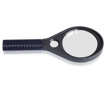 Deli brand 2 5 times magnifying glass 9090 magnifying glass lens diameter 75mm
