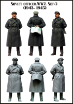 1:35 Resin Soldier Soviet Officer E51