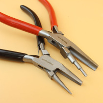  beadsmith imported from the United States-Round mouth groove pliers three-stage modeling pliers lock pliers manual diy artifact