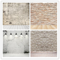 New Movie Building Simulation Solid Brick Wall Clothing 3d Background Cloth Fumbling Soundnet Red Live Video Shooting Brief Background Wall