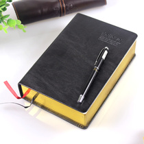 Korean stationery Believe super thick retro creative leather Bible notebook diary sketches