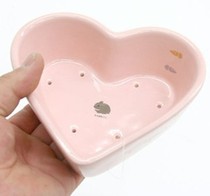 (National) Japan MARUKKAN Maka Ceramics Round Heart-shaped Rabbit Dragon Cat Food Basin Pig Pig