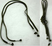 65 type cotton shoelaces 60s Five-eye shoelaces Army green shoelaces Low-waist shoelaces