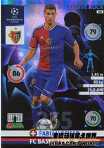 Panini Panini 2014-2015 Champions League Star Card DR Defensive Steel 286 Fabian Shall