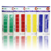 Funi CT-25 solid color whiteboard magnetic sheet 2x2cm square magnet magnetic particle magnetic attachment magnetic buckle multicolor