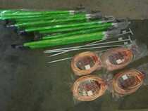 Portable low voltage grounding wire Personal security wire and grounding rod